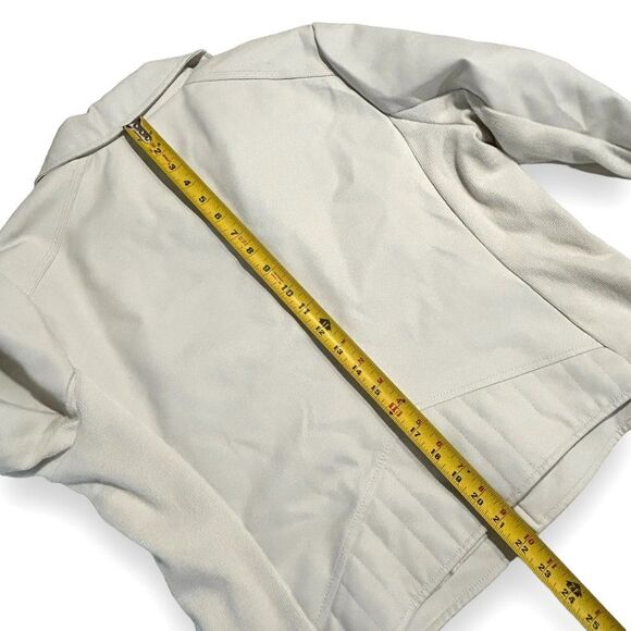 NWT Marc New York White Faux Leather Jacket Size XL - Picture 11 of 13